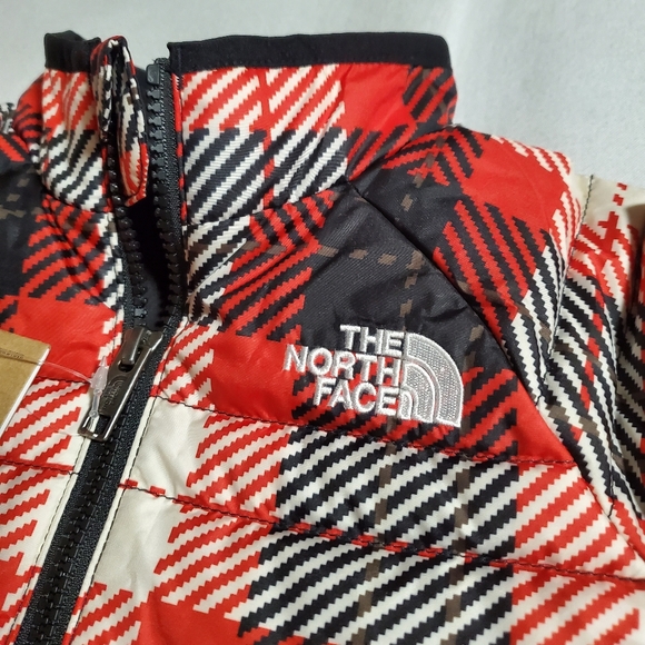 🔥FINAL PRICE DROP🔥 NWT $130 The North Face Kid Roxborough Red Coat Jacket Sz 4 - Picture 6 of 11